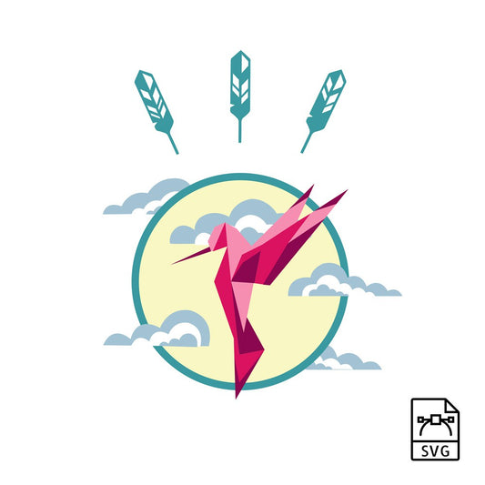 Graphic Corner Hummingbird - Vector graphics demo_20