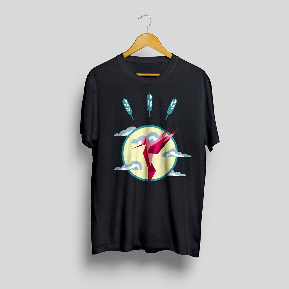 Studio Design Hummingbird printed t-shirt demo_1