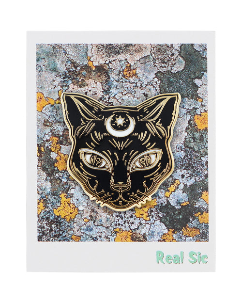 Call of duty toys test 2 Luna the Black Cat - Enamel Cat Pin by Real Sic 636836012919